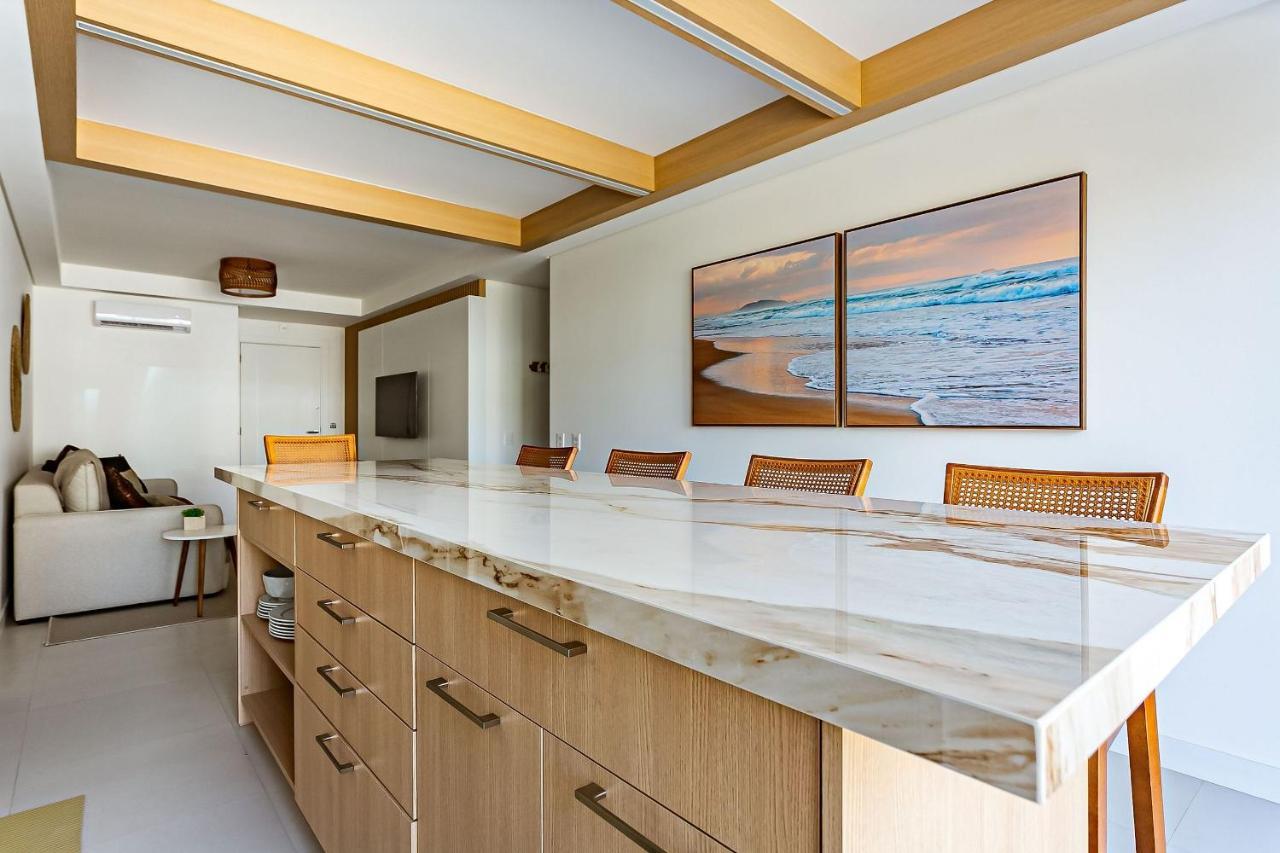 Appartement Apartamento moderno e sofisticado em Jurerê 200m do mar JRR103 à Florianópolis Extérieur photo